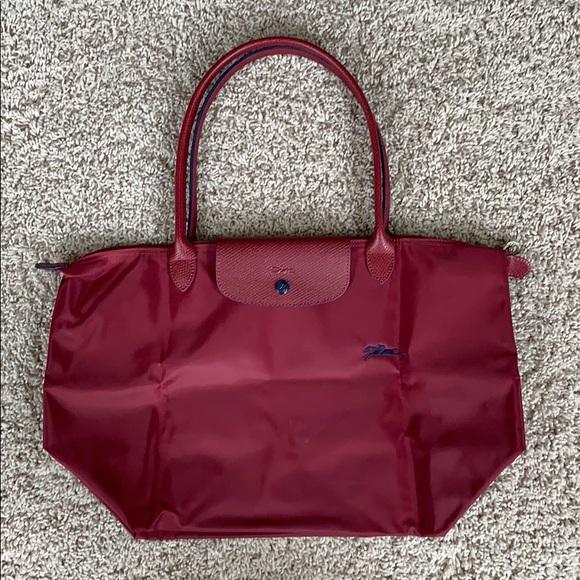 longchamp le pliage club large shoulder tote